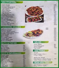 Hotel Ronak menu 2