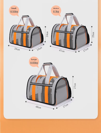 Title 7, Outdoor Portable Crossbody Pet Cat Bag. Carry y...