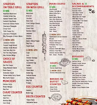 AB's - Absolute Barbecues menu 1