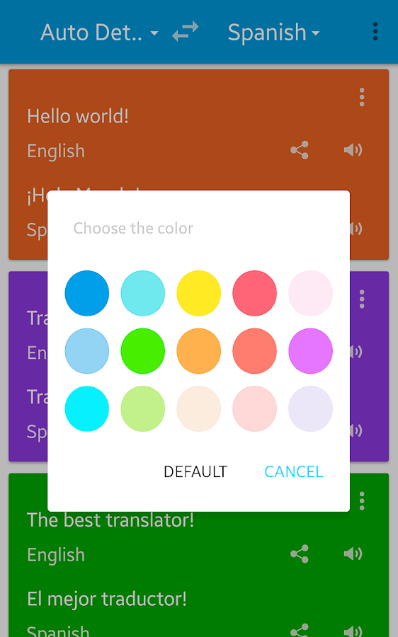    Translate voice - Translator- screenshot  