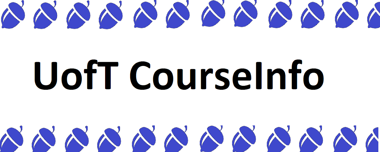 UofT Course Info Preview image 2