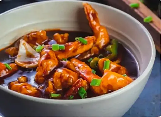 Chilli Prawns Gravy [6 Pieces]