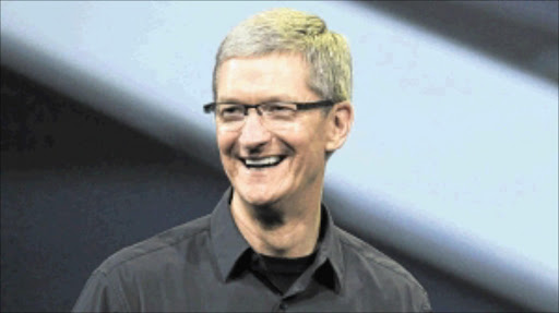 File photo: Apple CEO Tim Cook