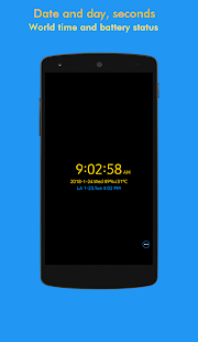   ClockView - Always OnㆍTalkingㆍWorld timeㆍWidget- screenshot thumbnail   