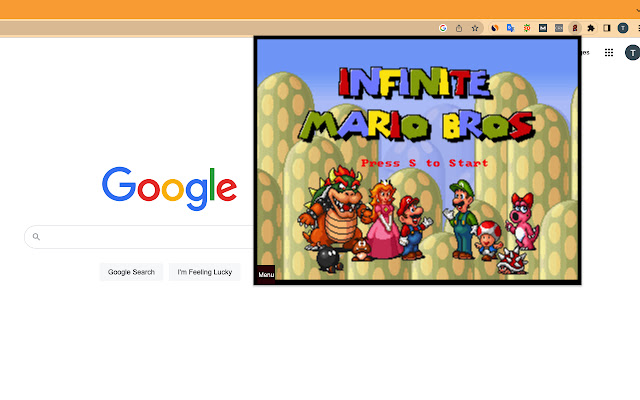 Infinite Mario Bros for Chrome™