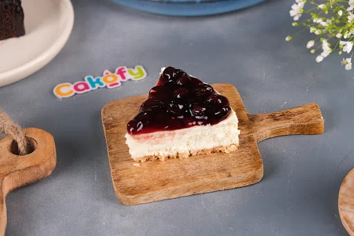 Blueberry Cheese Cake Slice