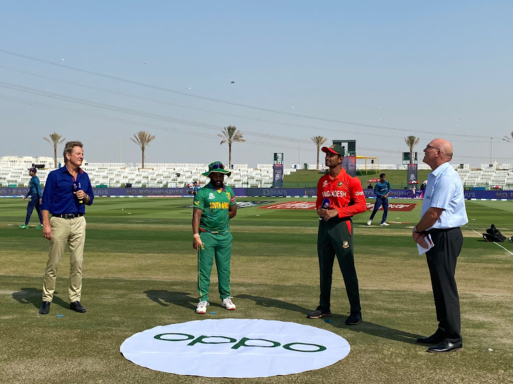 South Africa captain Temba Bavuma won the toss and will field first.