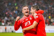 Winnger Xherdan Shaqiri, left, and midfielder Remo Freuler are key players for Switzerland.
