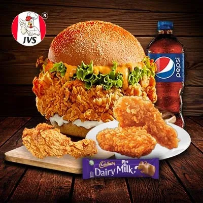 Premium Chicken Burger Box