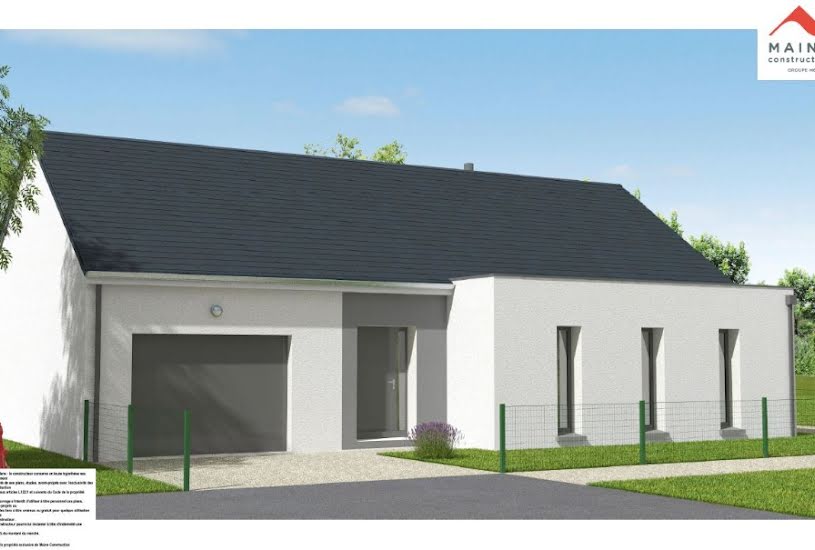  Vente Terrain + Maison - Terrain : 723m² - Maison : 115m² à Neuville-sur-Sarthe (72190) 