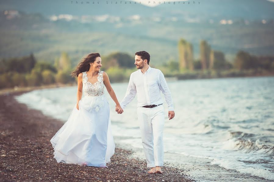 Fotografo di matrimoni Thomas Siafakas (siafakas). Foto del 19 giugno 2019