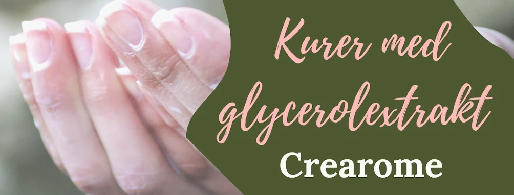 Kurer med glycerolextrakt