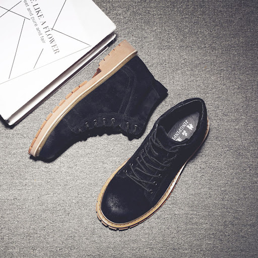 Title 5, Fashion big head leather boots Exceptional comf...