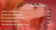 Scoops Ice Cream menu 2