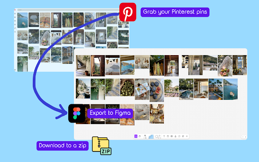 Pinora – Pinterest Board Pins Images Downloader screenshot 1