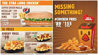 Burger King menu 4