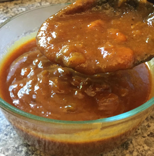 Peach Mango BBQ sauce