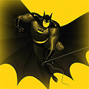 Black Bat in Yellow