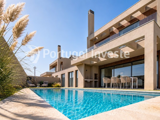 House purchase in Charneca de Caparica e Sobreda (Portugal) - Modern house with pool and garden
