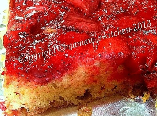 Easy Strawberry Upside Down Cake