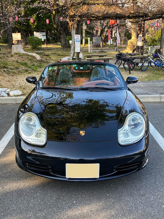 ボクスターのコーティング施工・花見ドライブ・大山緑地公園に関するカスタム事例の投稿画像7枚目
