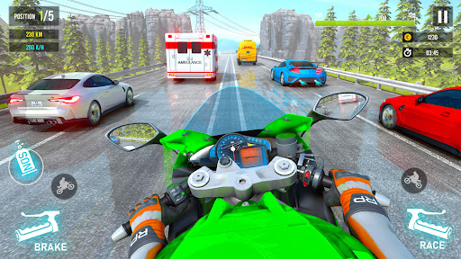 Screenshot Moto Traffic Bike Race Game 3d