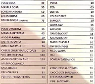 Udupi Cafe menu 1