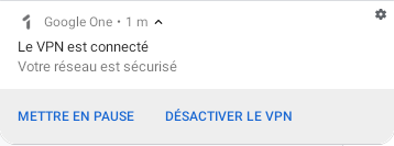 Une certaine idée de la protection des données avec le VPN Google One
