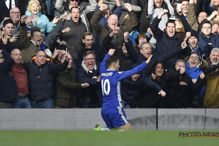 Hazard ouvre le score face à West Ham!