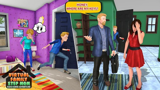 Virtual Step Mother Home Adventure Family Games 1.0.2 APK + Mod (Uang yang tidak terbatas / Tanpa iklan) untuk android