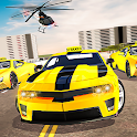 Yellow Cab City Driving Games