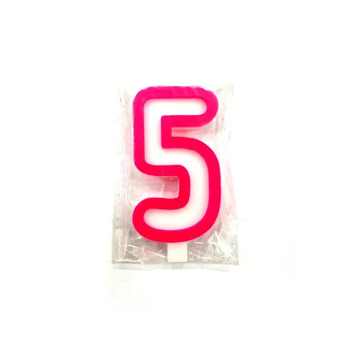 Candle No. 5 (Pink Color)