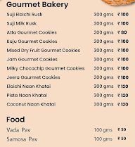 Urban Tapri menu 1