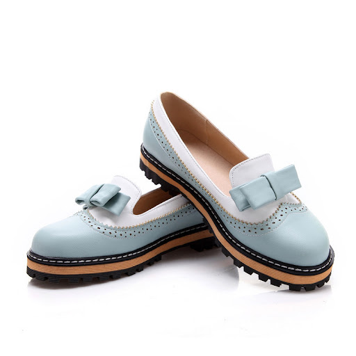 Title 4, Korean Style Academy Cute 17 Years Bowknot PU S...