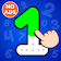 123 Numbers Tracing & Counting Game for Kids icon