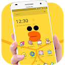 Herunterladen Cartoon Yellow Cute Duck Theme Installieren Sie Neueste APK Downloader