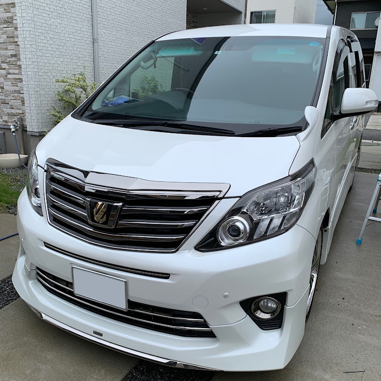 アルファードの洗車・DIY・アルファード・モデリスタ・スパッタゴールドに関するカスタム事例の投稿画像1枚目