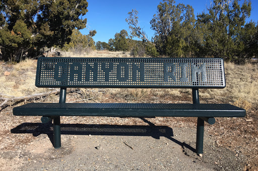 Canyon Rim Trail Bench