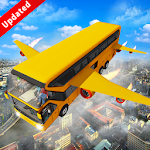 Cover Image of 下载 Flying Bus Driving simulator 2019: Free Bus Games 2.6 APK