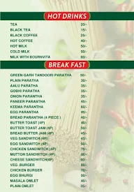 Green Garh Cafe & Restro menu 5