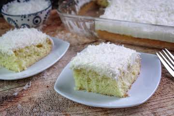 Coconut Cake With Cream Cheese Coconut Frosting