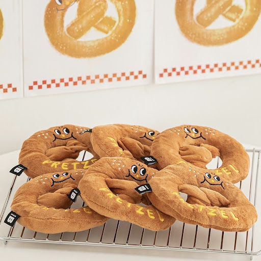 Title 5, Bread Doughnut Pet Dog Sniffing Sound Toy engag...