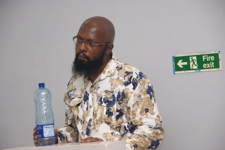 Jimmy Charles Mureithi after he was arraigned before a Mombasa Magistrate Court on Monday. Photo/Laban Walloga