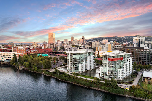 Buy this luxury apartment / penthouse in Portland (United States) - Modern waterfront buildings, city skyline