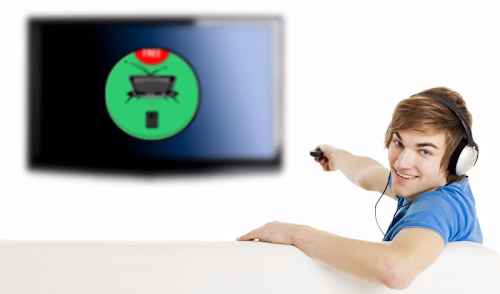 Android application التحكم في التلفاز TV prank screenshort