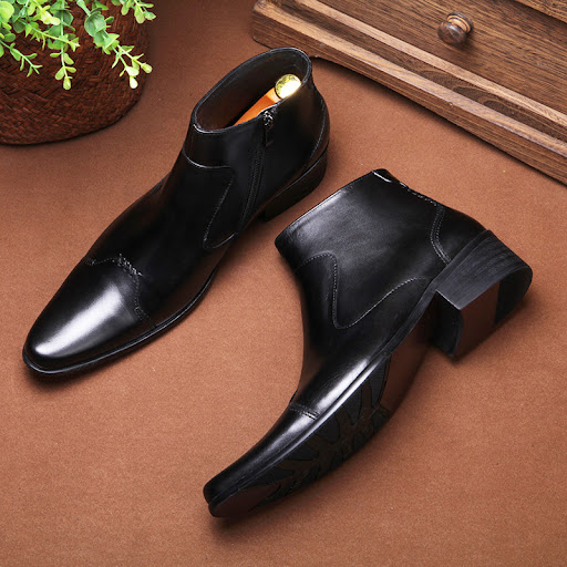 Title 6, Fashion Korean Hairdressers Mens Boots Stylis...