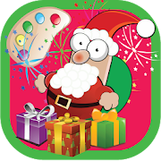 Christmas Fireworks and Paint  Icon