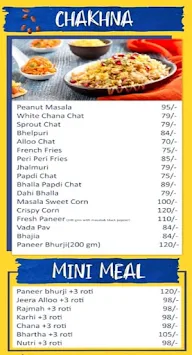 Chatori Galliyan menu 2