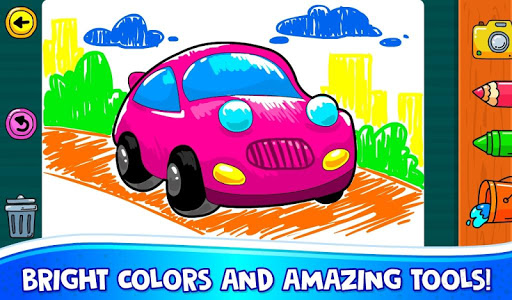 ? Learn Coloring  Drawing Car Games for Kids  ?