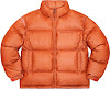 reflective speckled down jacket